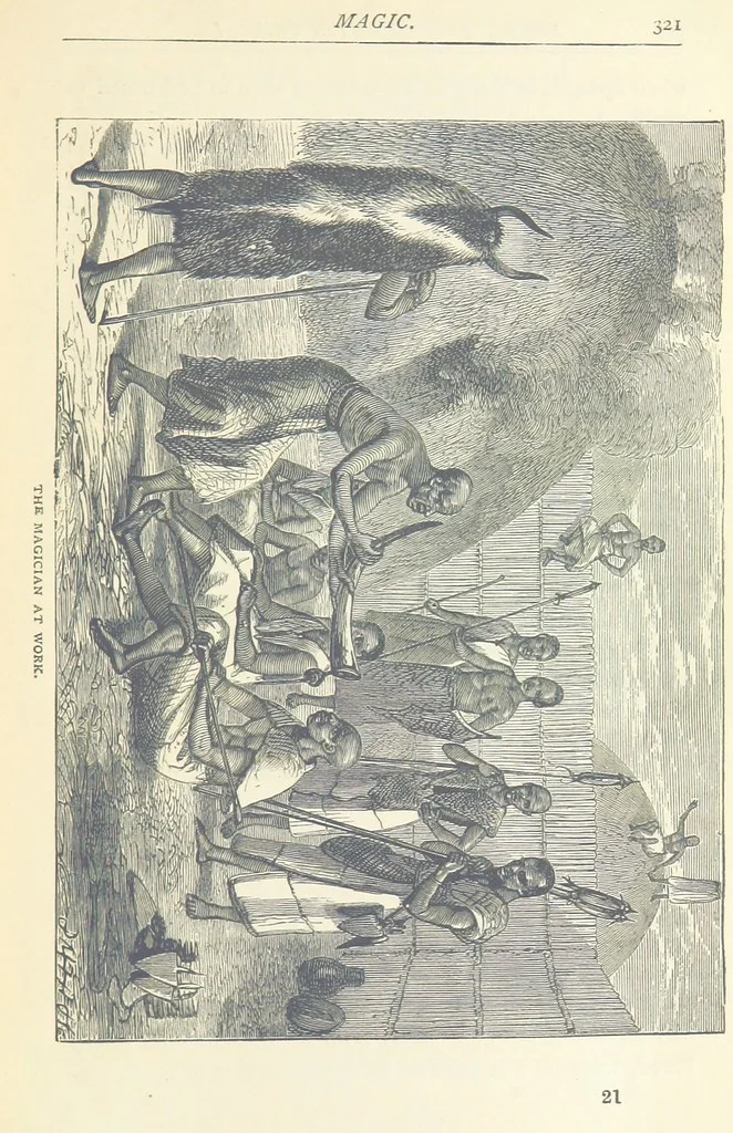 An illustration from Great African Travellers ... By W. H. G. K. and H. Frith, 1885, leaf 341