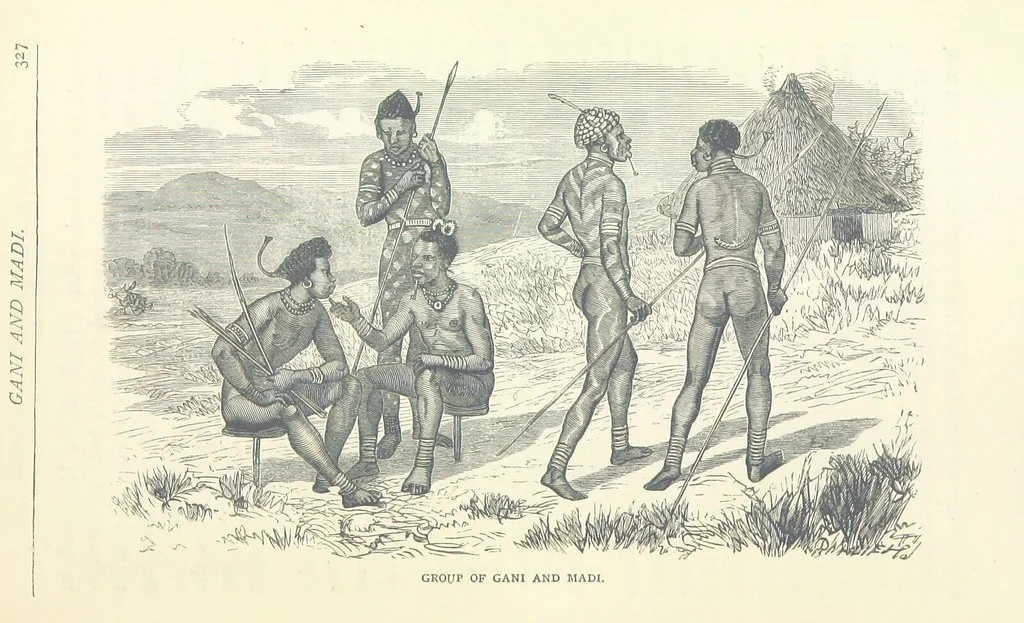 An illustration from Great African Travellers ... By W. H. G. K. and H. Frith, 1885, leaf 347
