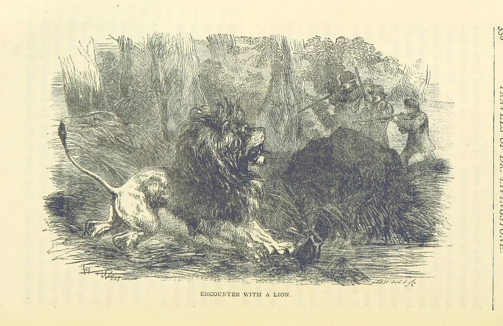 An illustration from Great African Travellers ... By W. H. G. K. and H. Frith, 1885, leaf 358