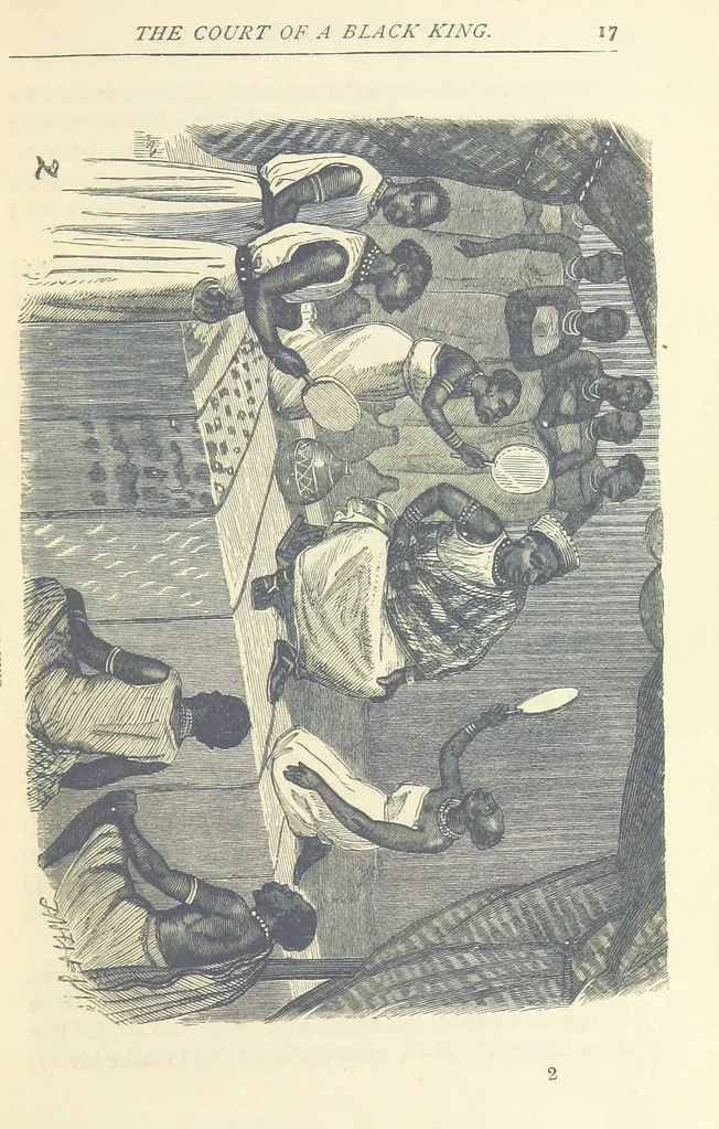 An illustration from Great African Travellers ... By W. H. G. K. and H. Frith, 1885, leaf 37