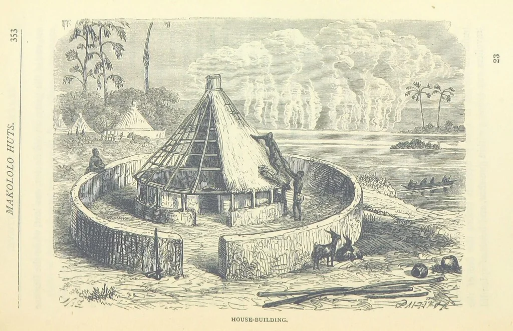 An illustration from Great African Travellers ... By W. H. G. K. and H. Frith, 1885, leaf 373