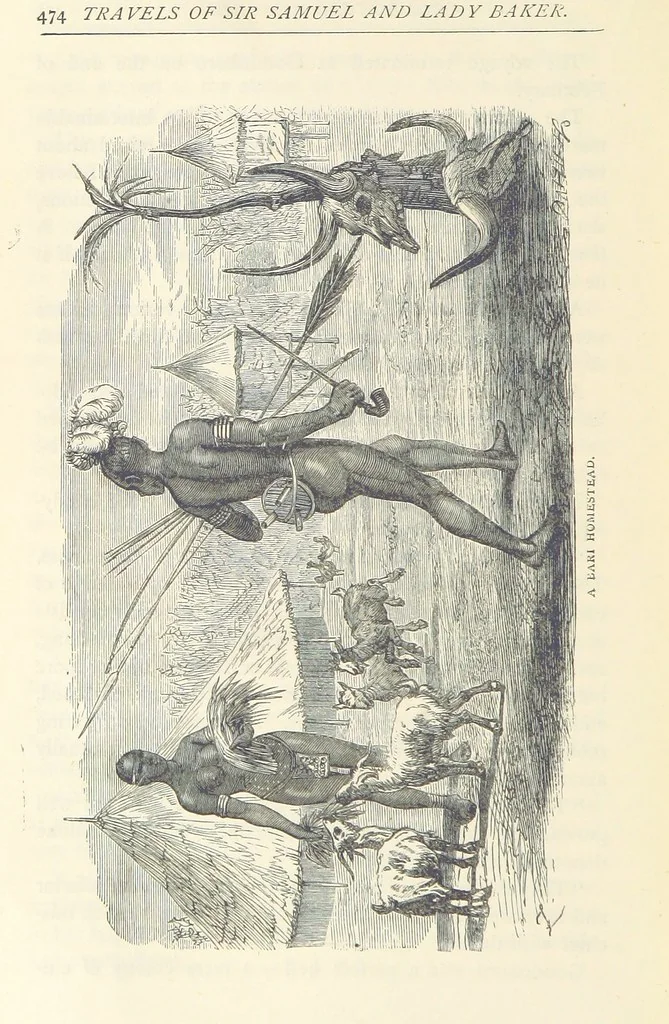 An illustration from Great African Travellers ... By W. H. G. K. and H. Frith, 1885, leaf 494