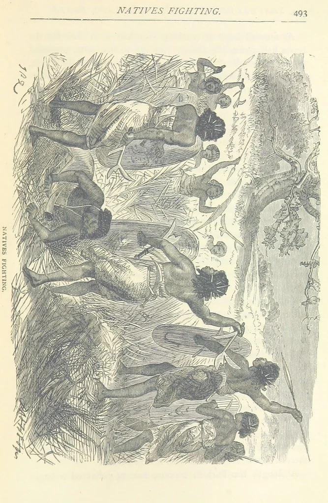 An illustration from Great African Travellers ... By W. H. G. K. and H. Frith, 1885, leaf 513
