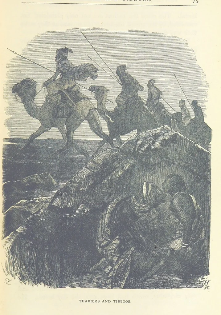 An illustration from Great African Travellers ... By W. H. G. K. and H. Frith, 1885, leaf 95