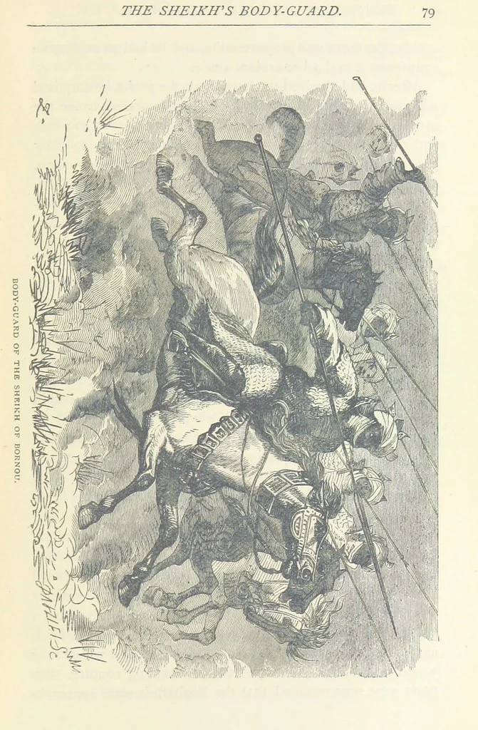 An illustration from Great African Travellers ... By W. H. G. K. and H. Frith, 1885, leaf 99