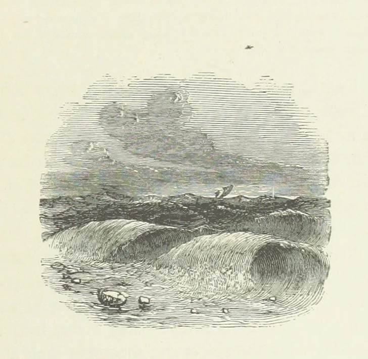An illustration from Notable Voyagers from Columbus to Nordenskïold. By W. H. G. K. and H. Frith, 1885, leaf 165