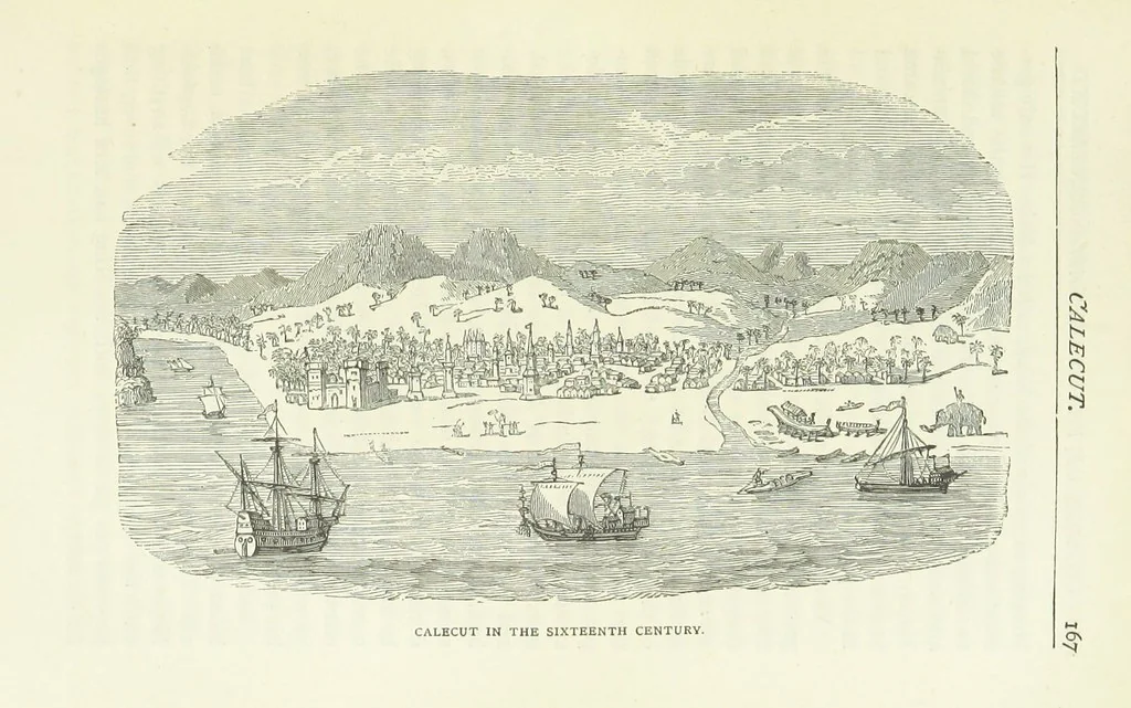 An illustration from Notable Voyagers from Columbus to Nordenskïold. By W. H. G. K. and H. Frith, 1885, leaf 191