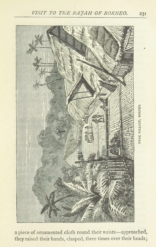An illustration from Notable Voyagers from Columbus to Nordenskïold. By W. H. G. K. and H. Frith, 1885, leaf 257