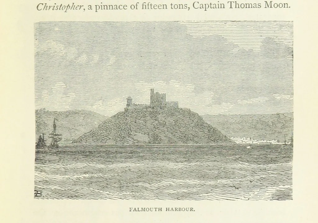 An illustration from Notable Voyagers from Columbus to Nordenskïold. By W. H. G. K. and H. Frith, 1885, leaf 273