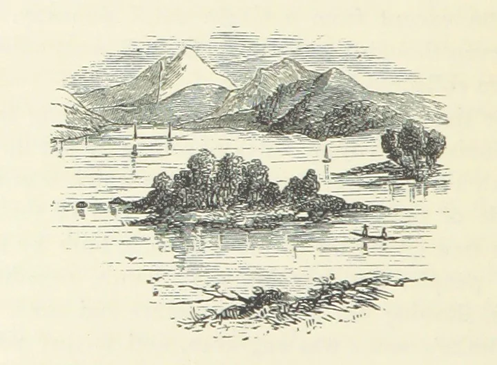 An illustration from Notable Voyagers from Columbus to Nordenskïold. By W. H. G. K. and H. Frith, 1885, leaf 316