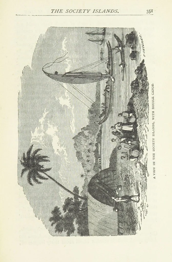 An illustration from Notable Voyagers from Columbus to Nordenskïold. By W. H. G. K. and H. Frith, 1885, leaf 379