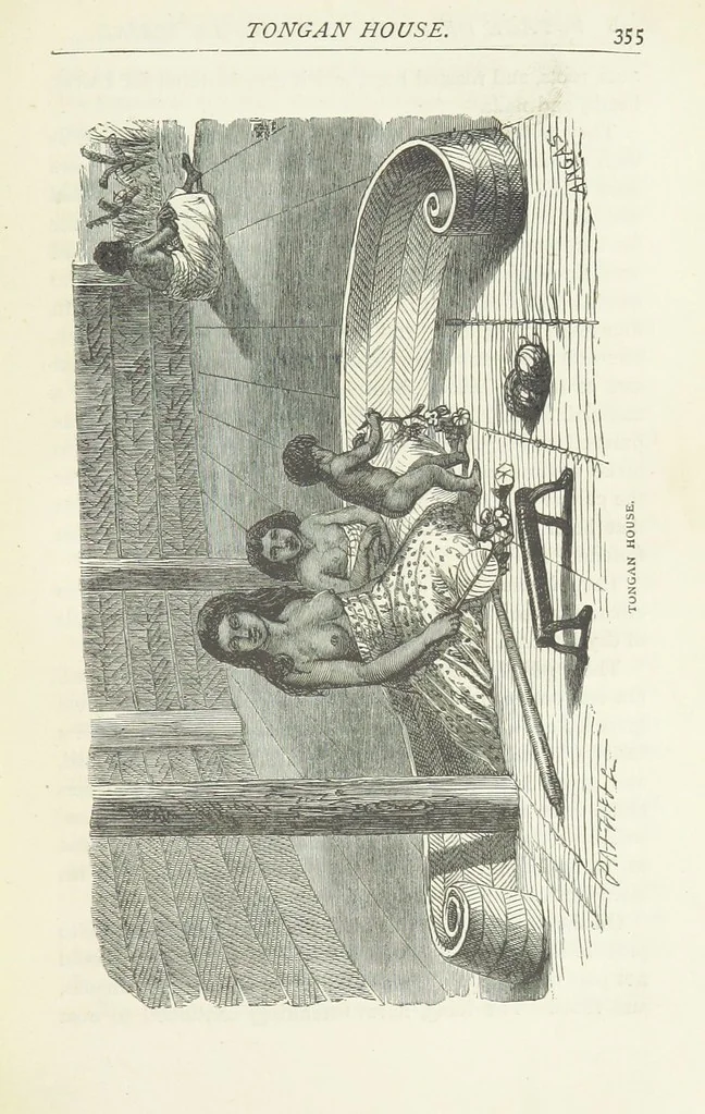 An illustration from Notable Voyagers from Columbus to Nordenskïold. By W. H. G. K. and H. Frith, 1885, leaf 383