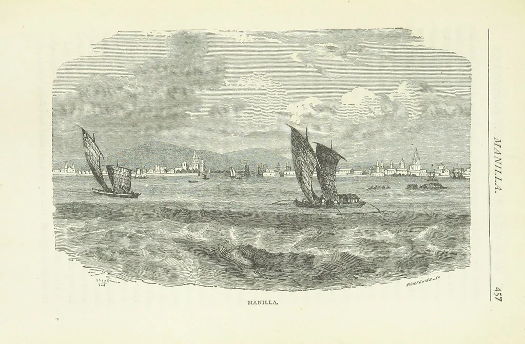An illustration from Notable Voyagers from Columbus to Nordenskïold. By W. H. G. K. and H. Frith, 1885, leaf 487