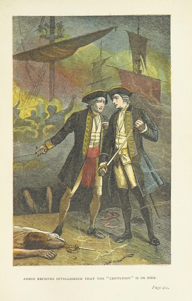 An illustration from Notable Voyagers from Columbus to Nordenskïold. By W. H. G. K. and H. Frith, 1885, leaf 491
