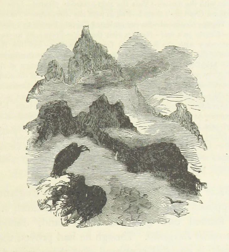 An illustration from Notable Voyagers from Columbus to Nordenskïold. By W. H. G. K. and H. Frith, 1885, leaf 529