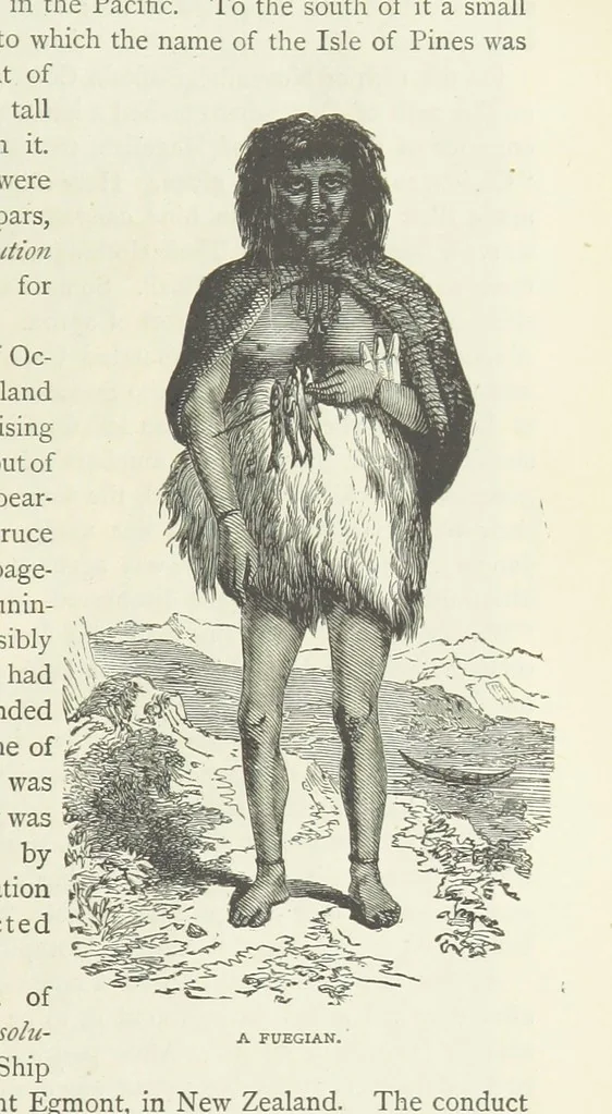 An illustration from Notable Voyagers from Columbus to Nordenskïold. By W. H. G. K. and H. Frith, 1885, leaf 549