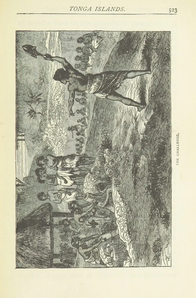 An illustration from Notable Voyagers from Columbus to Nordenskïold. By W. H. G. K. and H. Frith, 1885, leaf 559