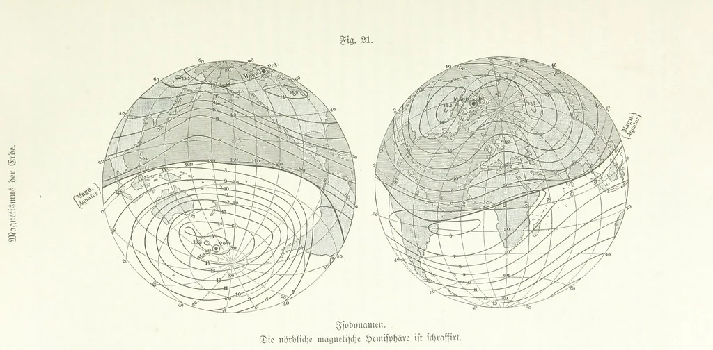 An illustration from Unser Wissen von der Erde. Allgemeine Erdkunde und Länderkunde, herausgegeben unter fachmännischer Mitwirkung von A. Kirchhoff, 1886, leaf 102