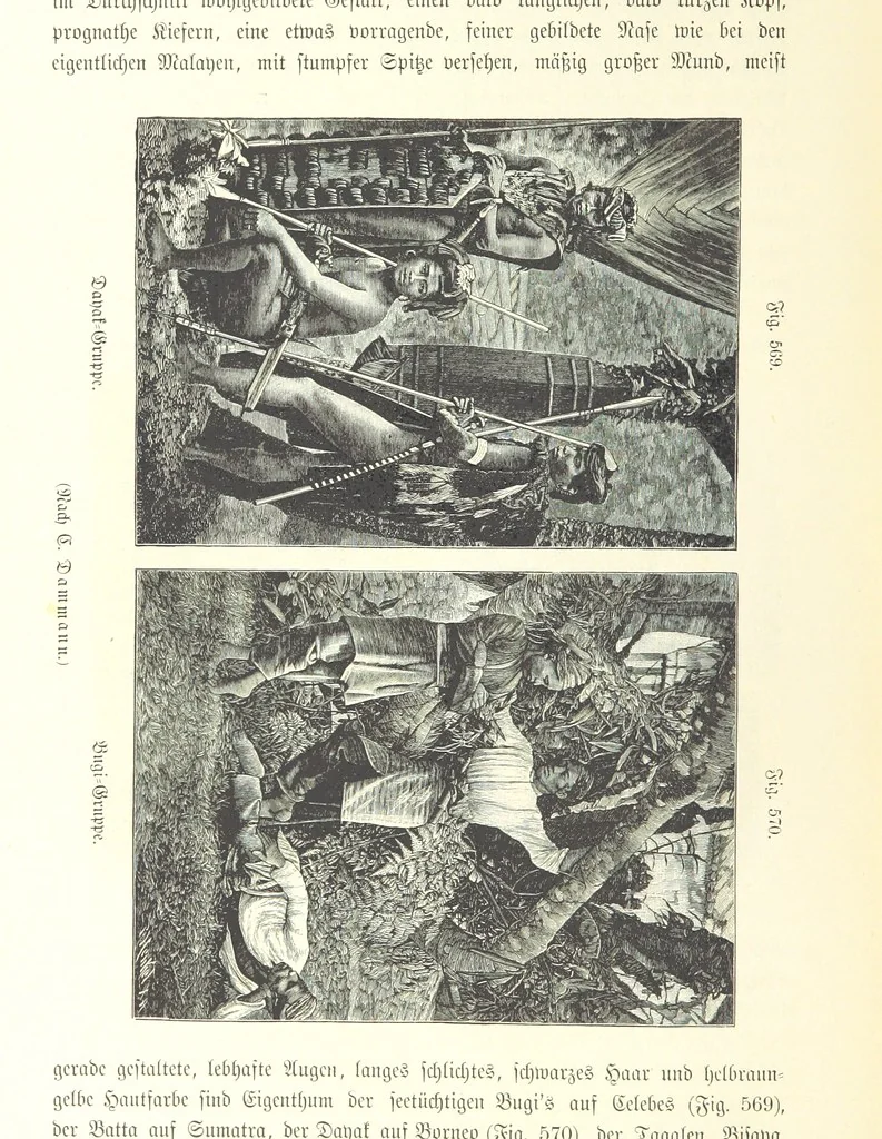 An illustration from Unser Wissen von der Erde. Allgemeine Erdkunde und Länderkunde, herausgegeben unter fachmännischer Mitwirkung von A. Kirchhoff, 1886, leaf 1158
