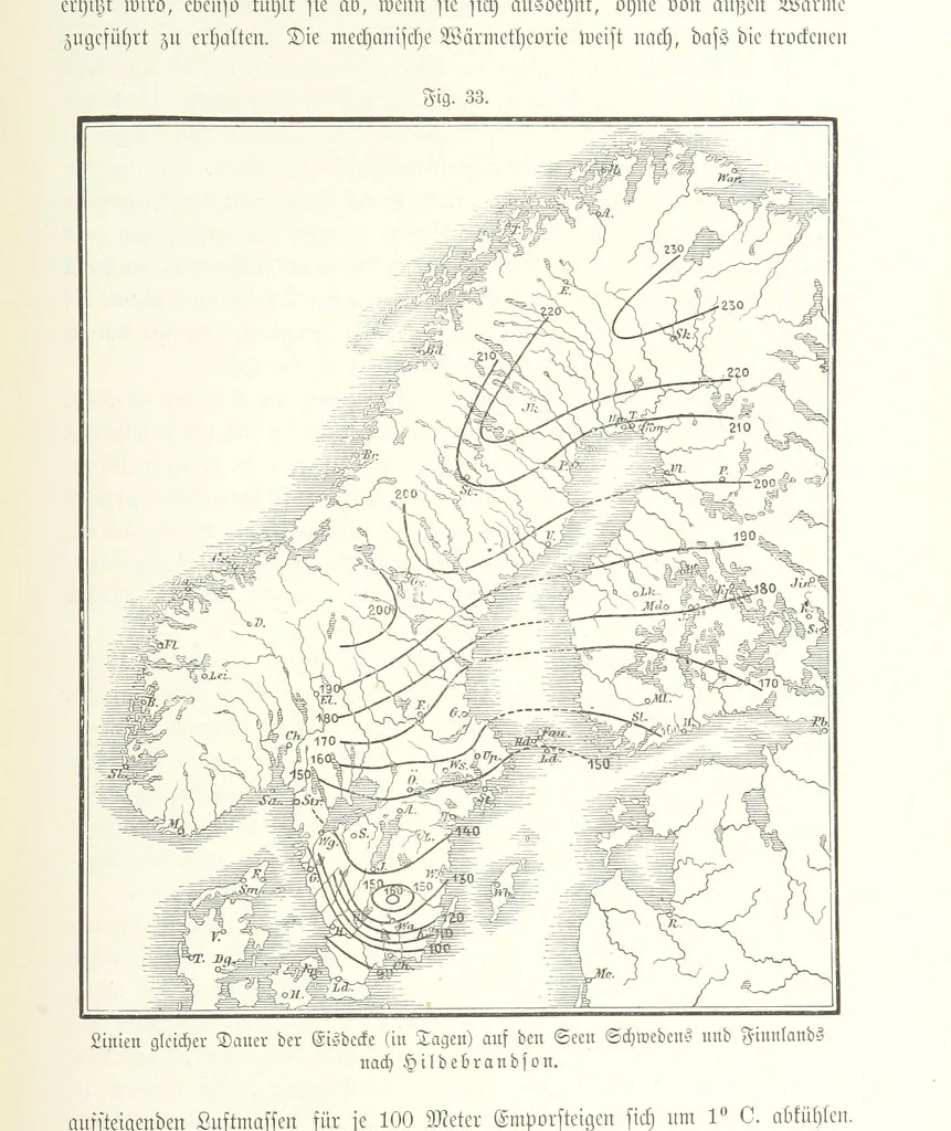 An illustration from Unser Wissen von der Erde. Allgemeine Erdkunde und Länderkunde, herausgegeben unter fachmännischer Mitwirkung von A. Kirchhoff, 1886, leaf 149