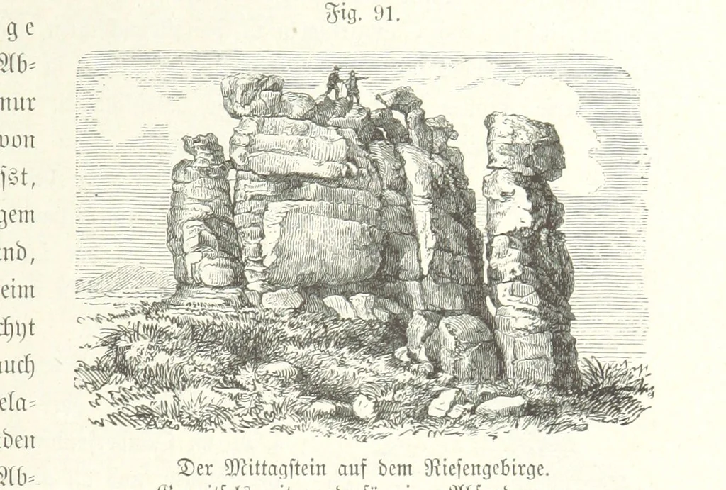 An illustration from Unser Wissen von der Erde. Allgemeine Erdkunde und Länderkunde, herausgegeben unter fachmännischer Mitwirkung von A. Kirchhoff, 1886, leaf 361