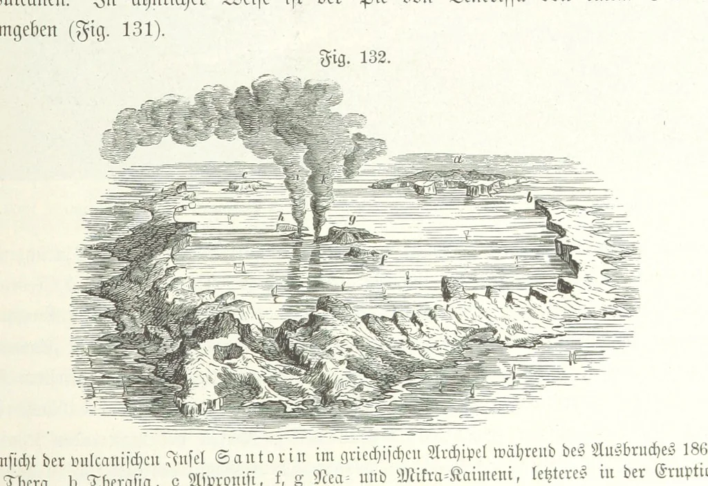 An illustration from Unser Wissen von der Erde. Allgemeine Erdkunde und Länderkunde, herausgegeben unter fachmännischer Mitwirkung von A. Kirchhoff, 1886, leaf 425