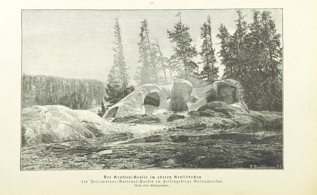An illustration from Unser Wissen von der Erde. Allgemeine Erdkunde und Länderkunde, herausgegeben unter fachmännischer Mitwirkung von A. Kirchhoff, 1886, leaf 446