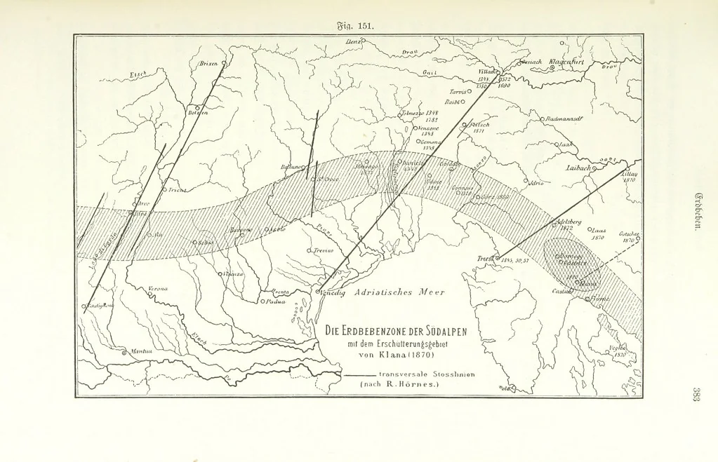 An illustration from Unser Wissen von der Erde. Allgemeine Erdkunde und Länderkunde, herausgegeben unter fachmännischer Mitwirkung von A. Kirchhoff, 1886, leaf 489