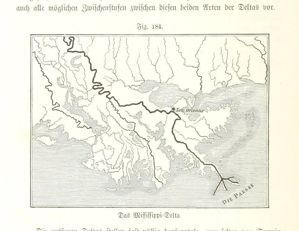 An illustration from Unser Wissen von der Erde. Allgemeine Erdkunde und Länderkunde, herausgegeben unter fachmännischer Mitwirkung von A. Kirchhoff, 1886, leaf 546