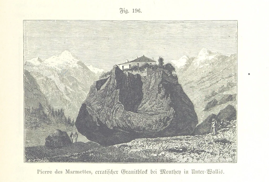 An illustration from Unser Wissen von der Erde. Allgemeine Erdkunde und Länderkunde, herausgegeben unter fachmännischer Mitwirkung von A. Kirchhoff, 1886, leaf 569