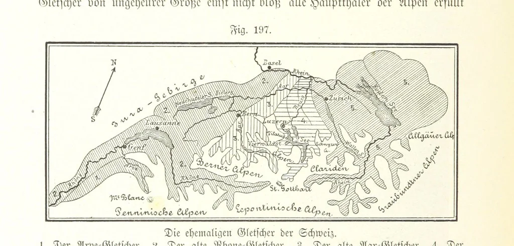 An illustration from Unser Wissen von der Erde. Allgemeine Erdkunde und Länderkunde, herausgegeben unter fachmännischer Mitwirkung von A. Kirchhoff, 1886, leaf 570