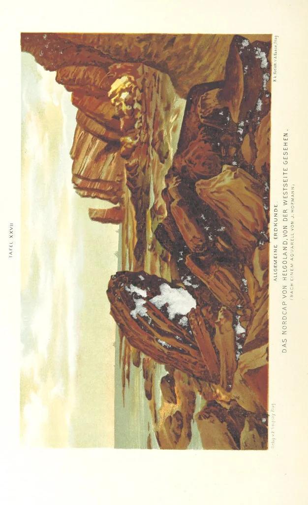 An illustration from Unser Wissen von der Erde. Allgemeine Erdkunde und Länderkunde, herausgegeben unter fachmännischer Mitwirkung von A. Kirchhoff, 1886, leaf 576