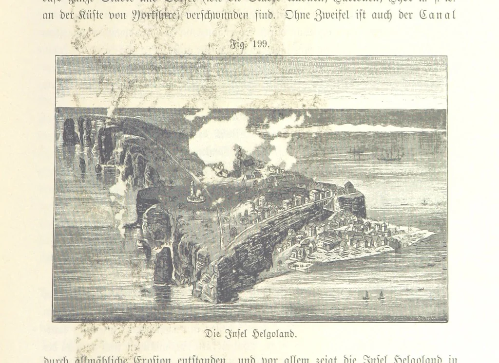 An illustration from Unser Wissen von der Erde. Allgemeine Erdkunde und Länderkunde, herausgegeben unter fachmännischer Mitwirkung von A. Kirchhoff, 1886, leaf 577