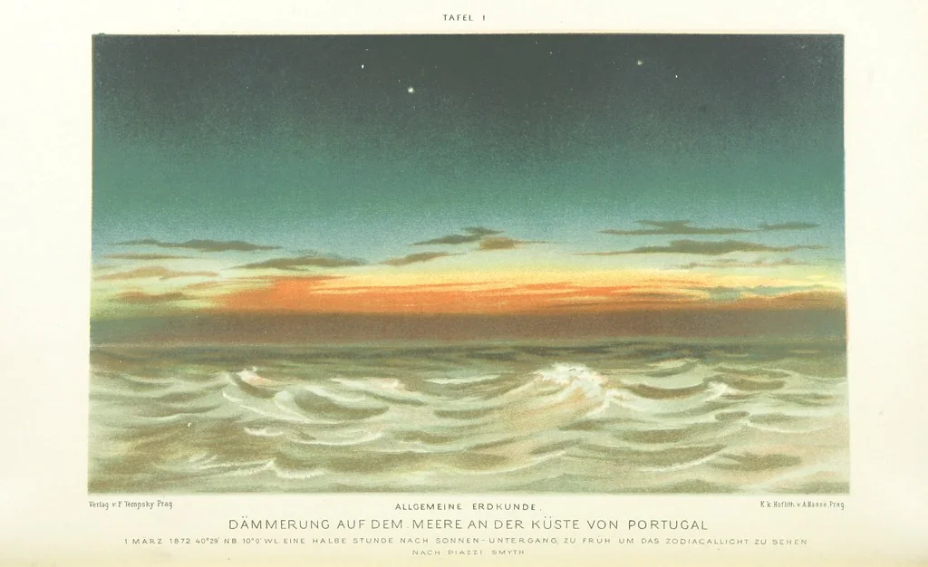 An illustration from Unser Wissen von der Erde. Allgemeine Erdkunde und Länderkunde, herausgegeben unter fachmännischer Mitwirkung von A. Kirchhoff, 1886, leaf 58
