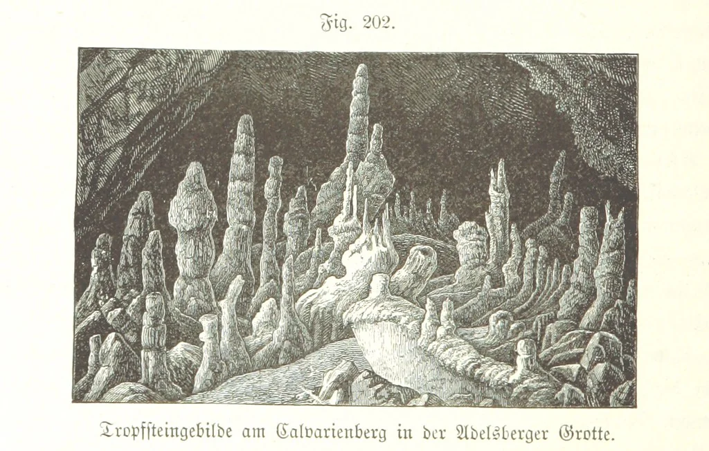 An illustration from Unser Wissen von der Erde. Allgemeine Erdkunde und Länderkunde, herausgegeben unter fachmännischer Mitwirkung von A. Kirchhoff, 1886, leaf 582
