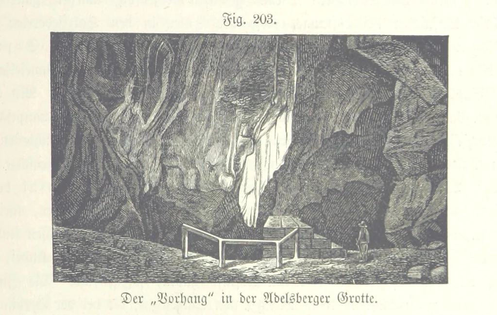 An illustration from Unser Wissen von der Erde. Allgemeine Erdkunde und Länderkunde, herausgegeben unter fachmännischer Mitwirkung von A. Kirchhoff, 1886, leaf 585