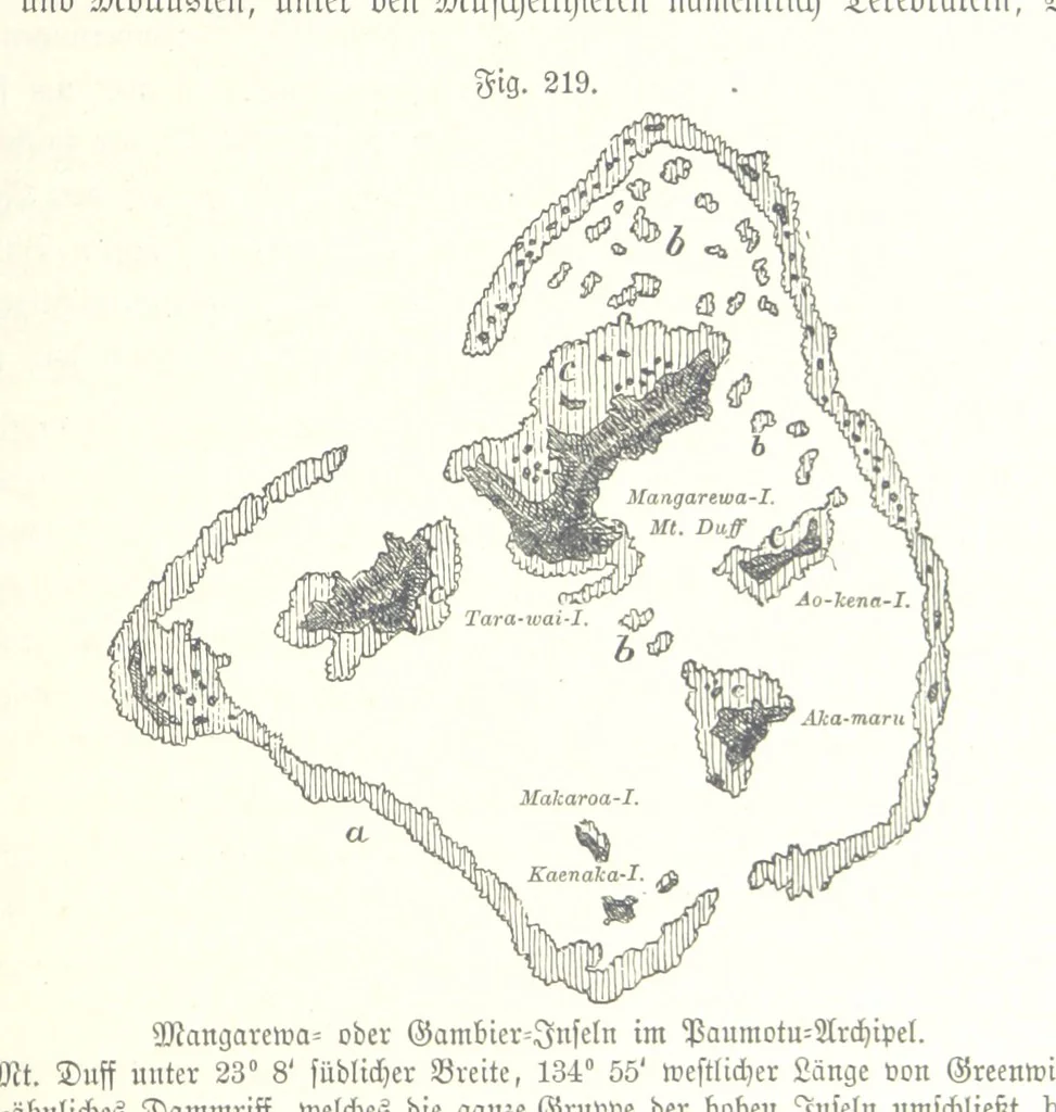 An illustration from Unser Wissen von der Erde. Allgemeine Erdkunde und Länderkunde, herausgegeben unter fachmännischer Mitwirkung von A. Kirchhoff, 1886, leaf 611