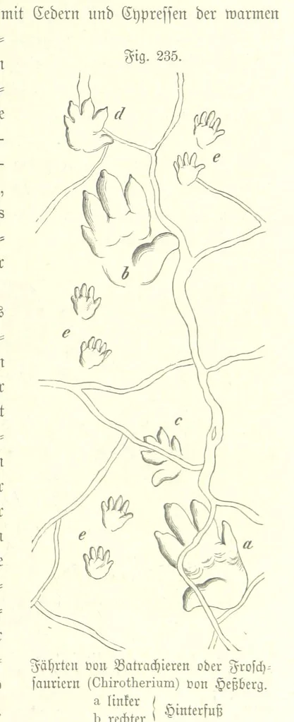An illustration from Unser Wissen von der Erde. Allgemeine Erdkunde und Länderkunde, herausgegeben unter fachmännischer Mitwirkung von A. Kirchhoff, 1886, leaf 661