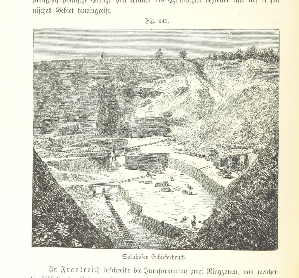 An illustration from Unser Wissen von der Erde. Allgemeine Erdkunde und Länderkunde, herausgegeben unter fachmännischer Mitwirkung von A. Kirchhoff, 1886, leaf 674