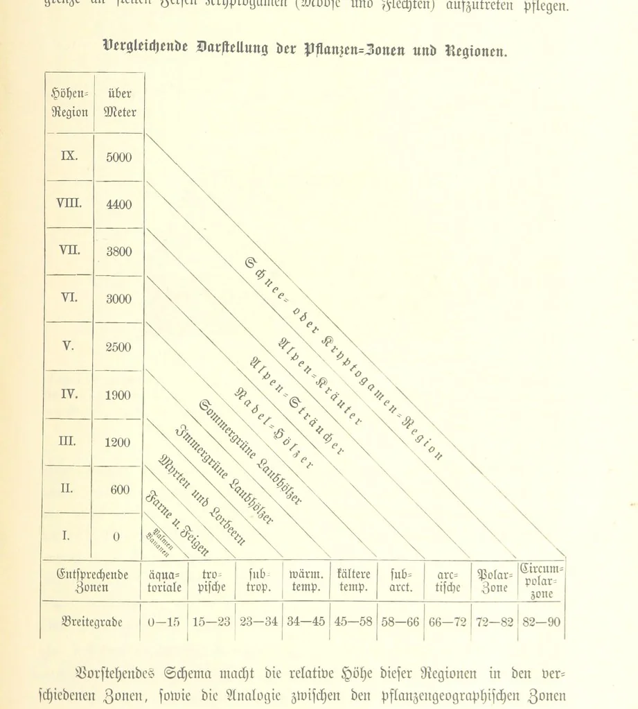 An illustration from Unser Wissen von der Erde. Allgemeine Erdkunde und Länderkunde, herausgegeben unter fachmännischer Mitwirkung von A. Kirchhoff, 1886, leaf 957