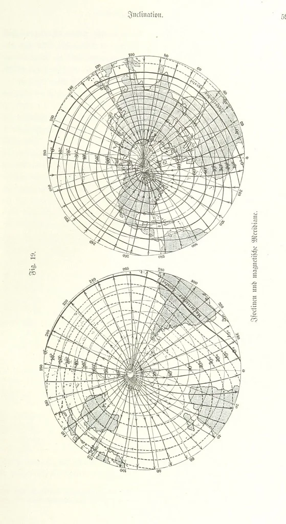 An illustration from Unser Wissen von der Erde. Allgemeine Erdkunde und Länderkunde, herausgegeben unter fachmännischer Mitwirkung von A. Kirchhoff, 1886, leaf 97