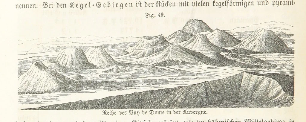 An illustration from Handbuch der Erdkunde, 1859, leaf 130