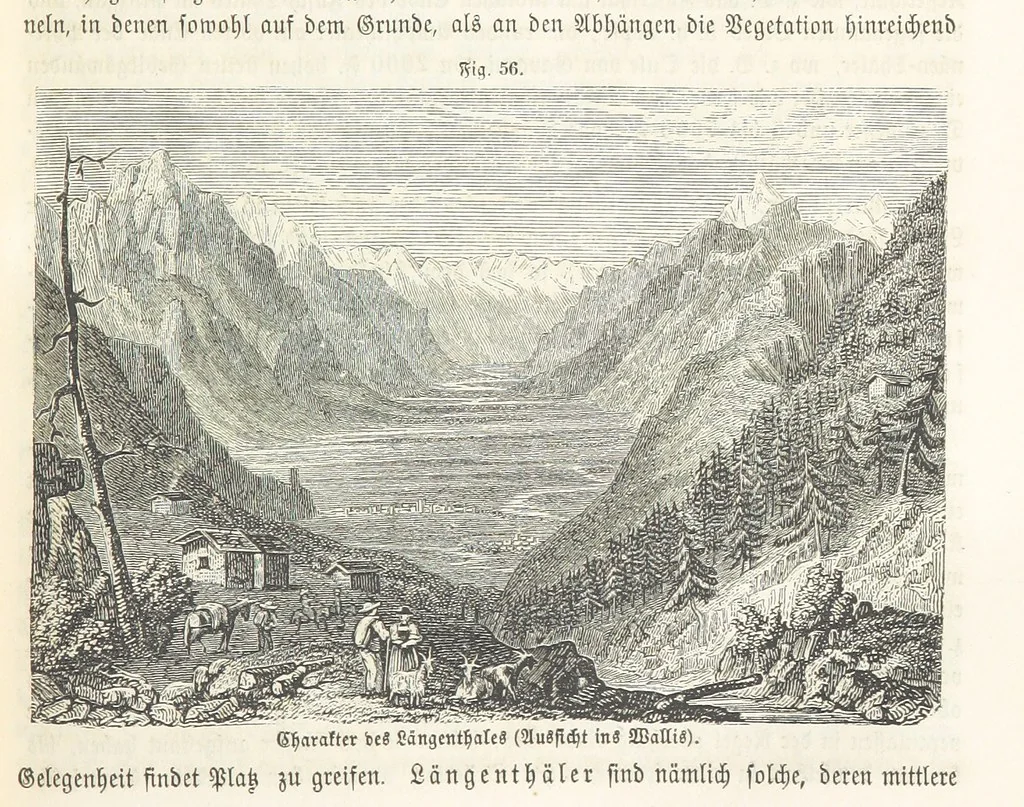 An illustration from Handbuch der Erdkunde, 1859, leaf 135