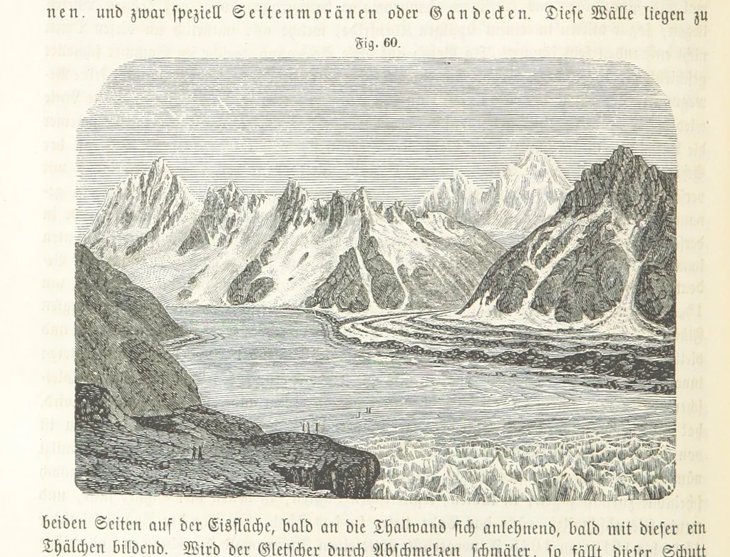 An illustration from Handbuch der Erdkunde, 1859, leaf 144