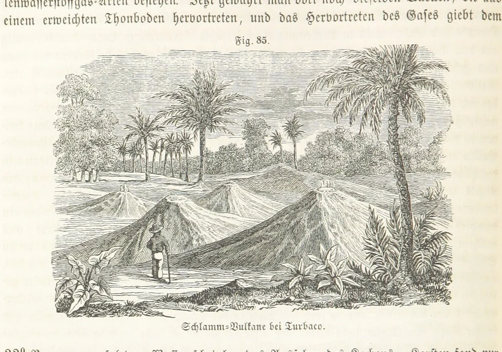 An illustration from Handbuch der Erdkunde, 1859, leaf 202