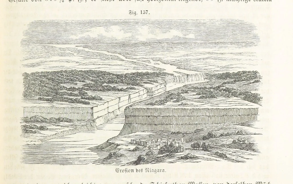 An illustration from Handbuch der Erdkunde, 1859, leaf 435