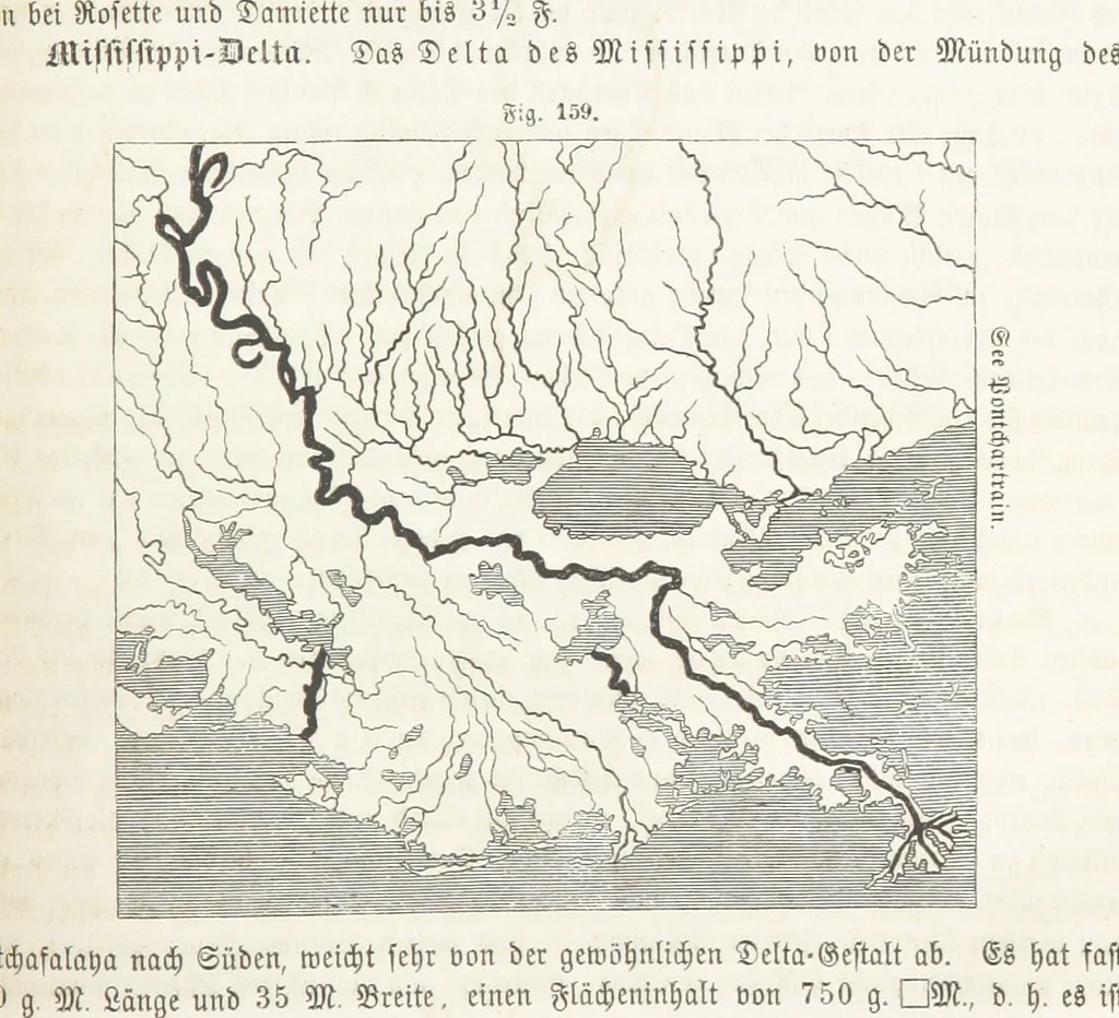 An illustration from Handbuch der Erdkunde, 1859, leaf 439