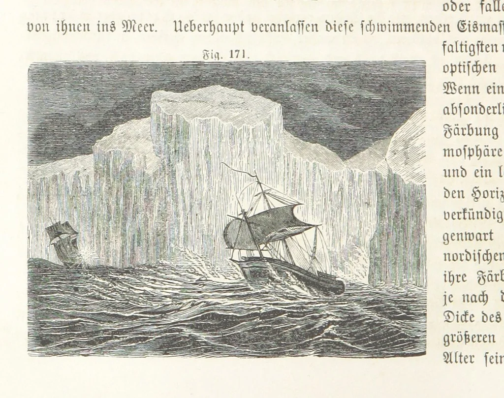 An illustration from Handbuch der Erdkunde, 1859, leaf 514