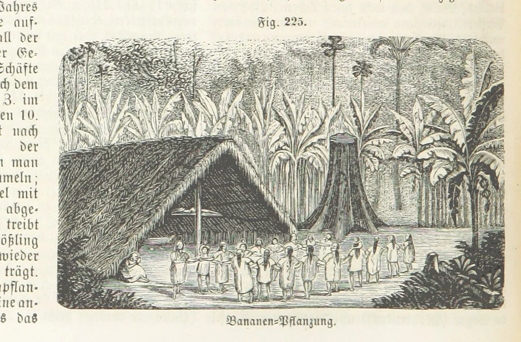 An illustration from Handbuch der Erdkunde, 1859, leaf 786