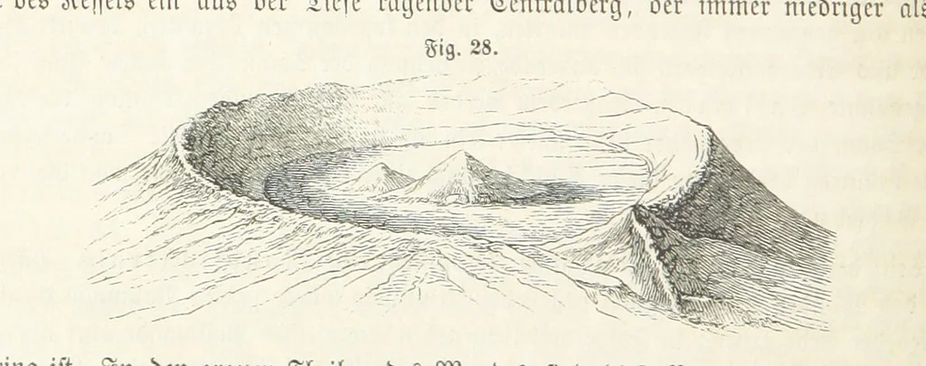 An illustration from Handbuch der Erdkunde, 1859, leaf 90